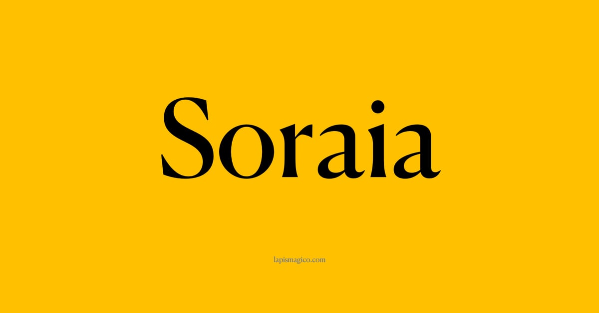 Nome Soraia, ficha divertida com pontilhado para crianças
