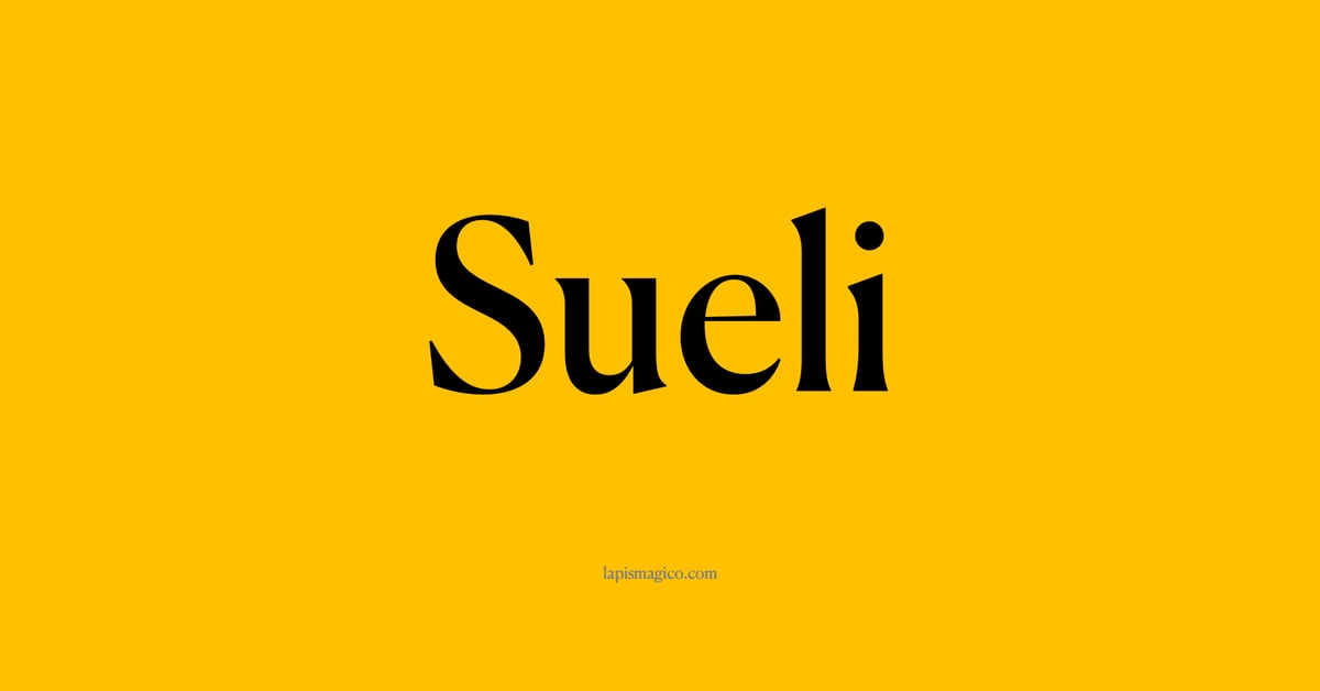 Nome Sueli, ficha divertida com pontilhado para crianças