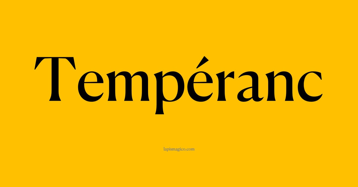 Nome Tempéranc, ficha divertida com pontilhado para crianças