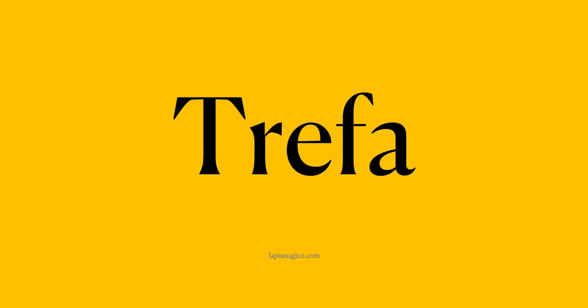 Nome Trefa, ficha divertida com pontilhado para crianças