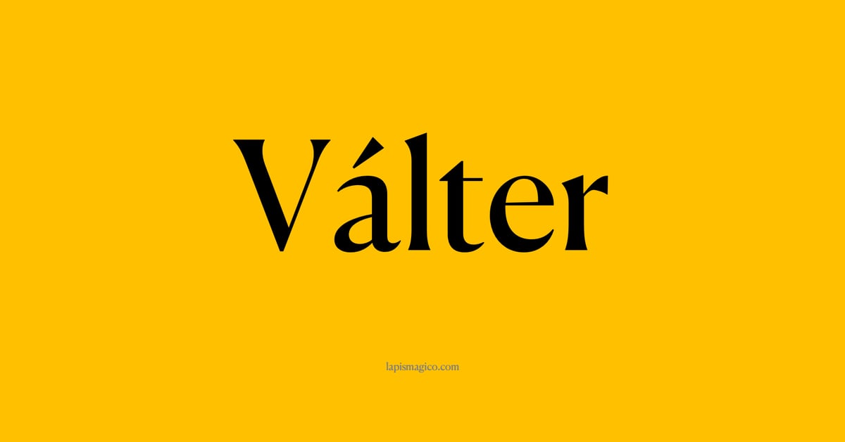 Nome Válter, ficha divertida com pontilhado para crianças