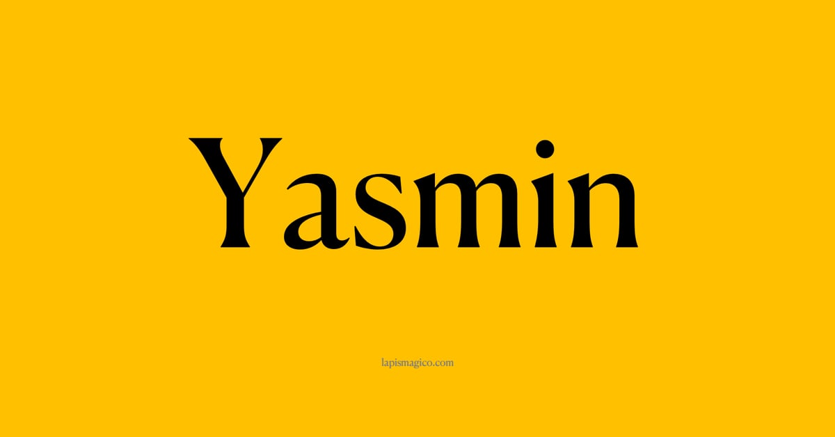 Nome Yasmin, ficha divertida com pontilhado para crianças