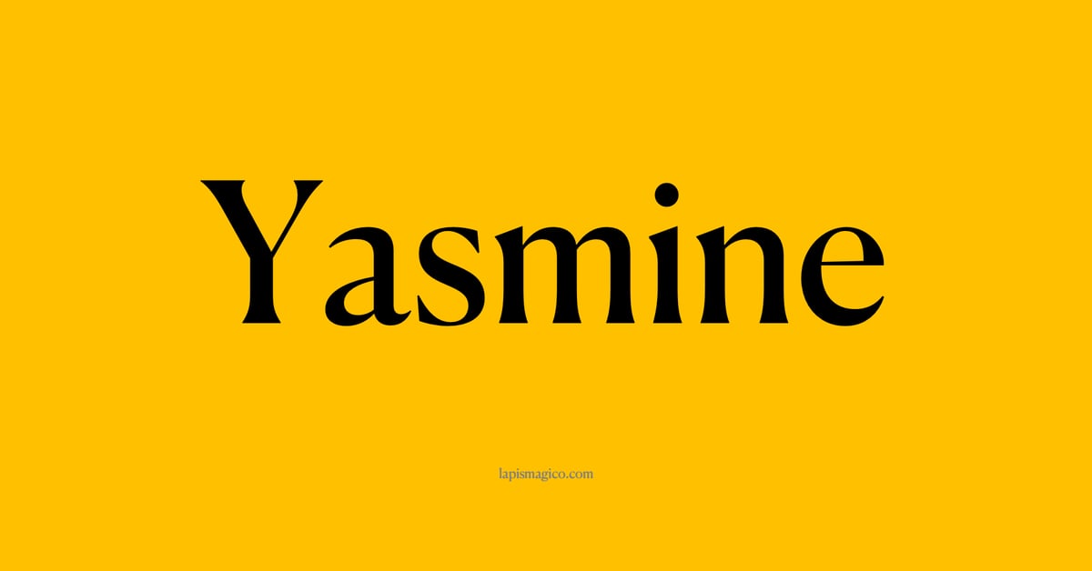 Nome Yasmine, ficha divertida com pontilhado para crianças