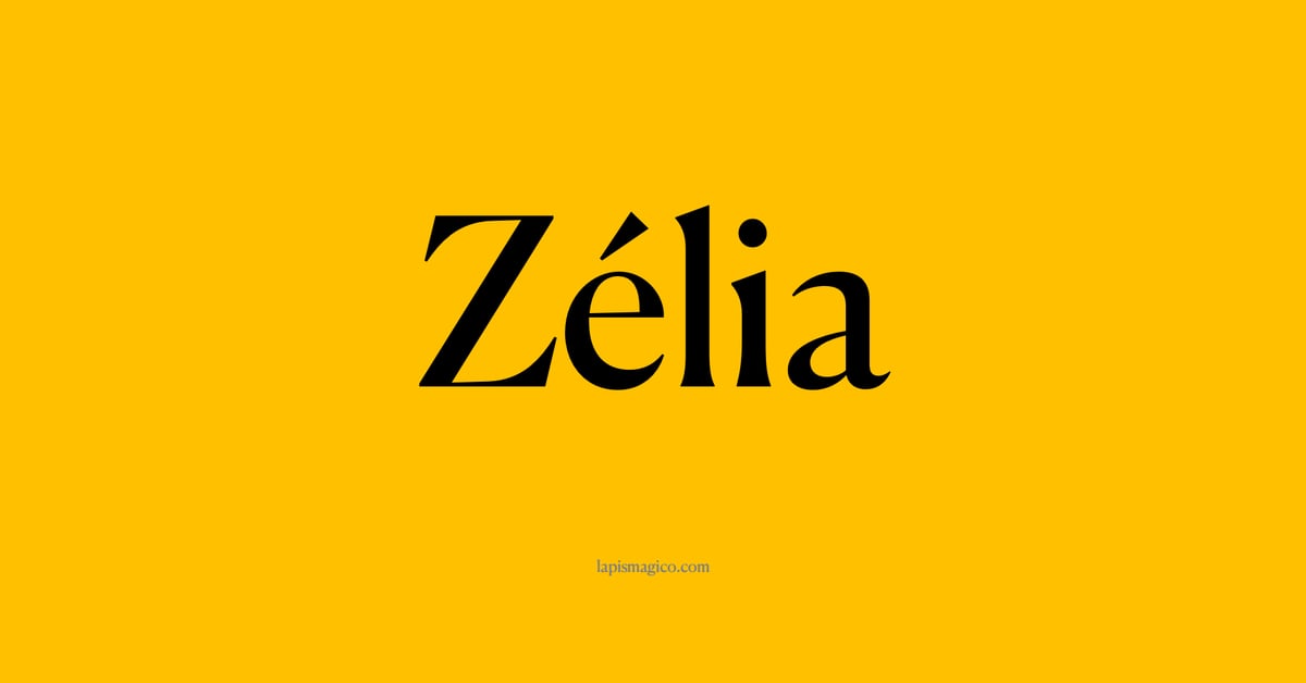 Nome Zélia, ficha divertida com pontilhado para crianças