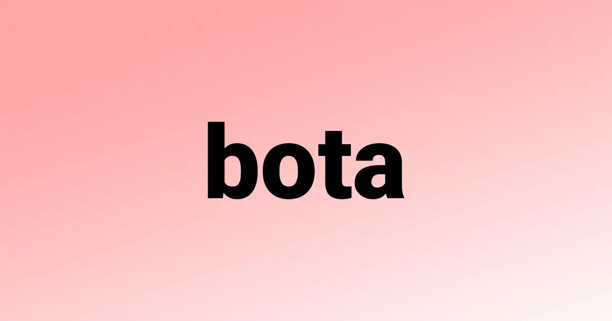 Bota - Método das 28 palavras