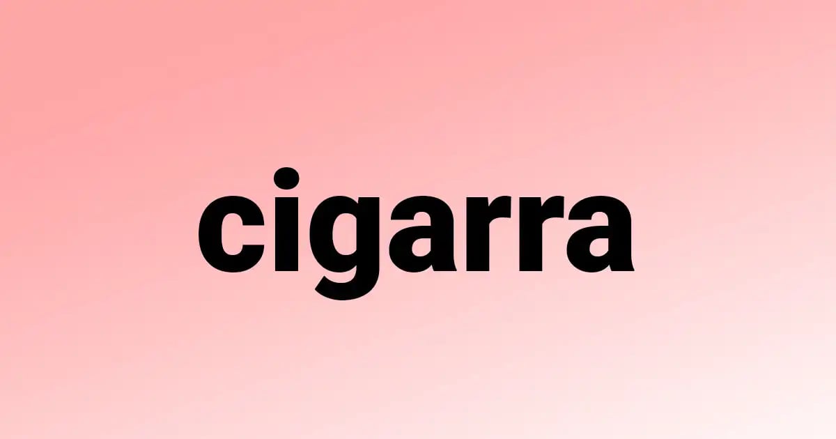 Cigarra - Método das 28 palavras