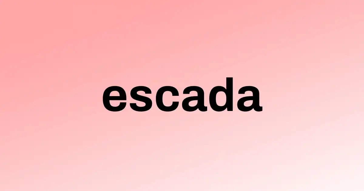 Escada - Método das 28 palavras