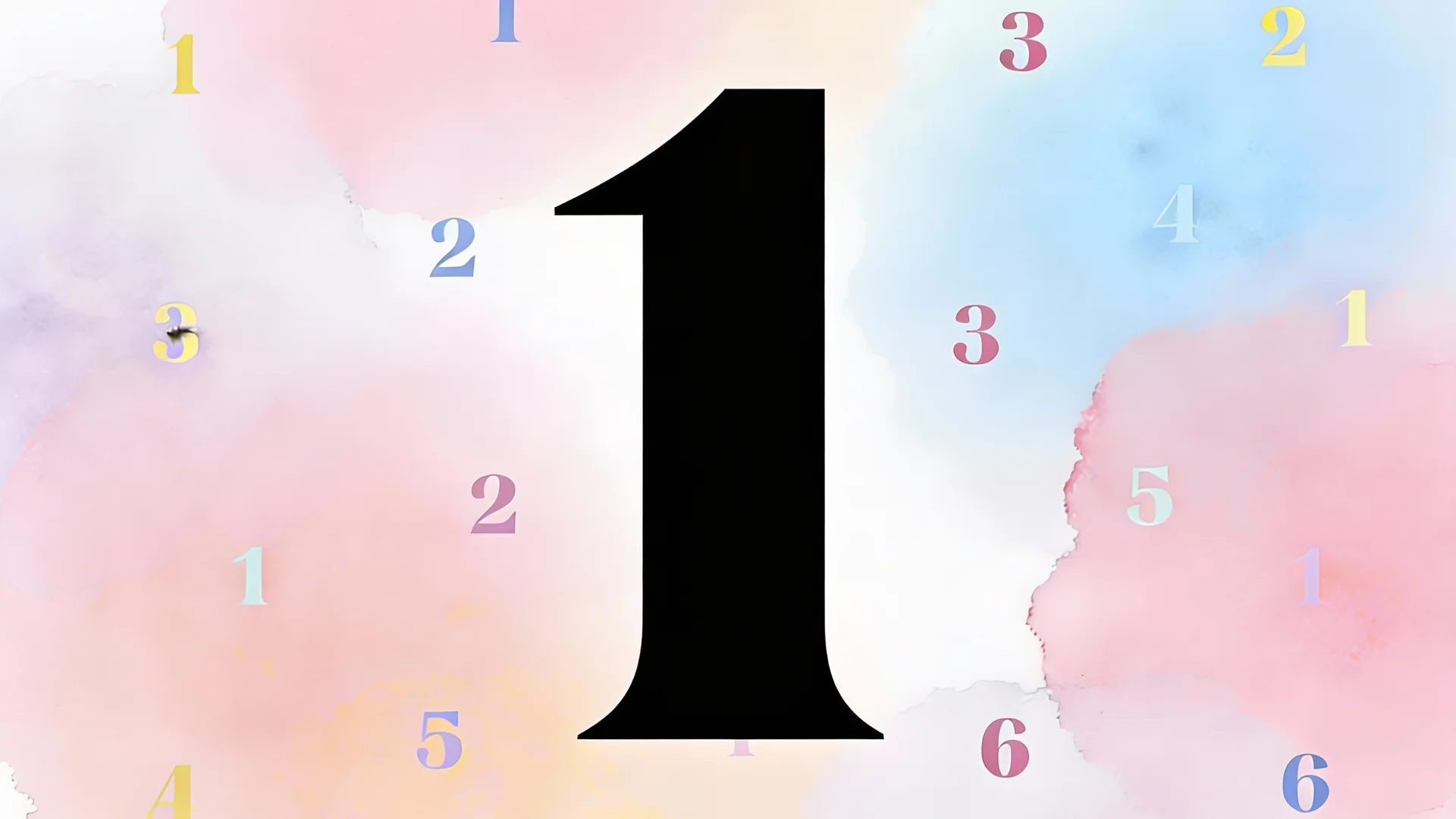 Tabuada do 1 para crianças (fichas divertidas e gratuitas)