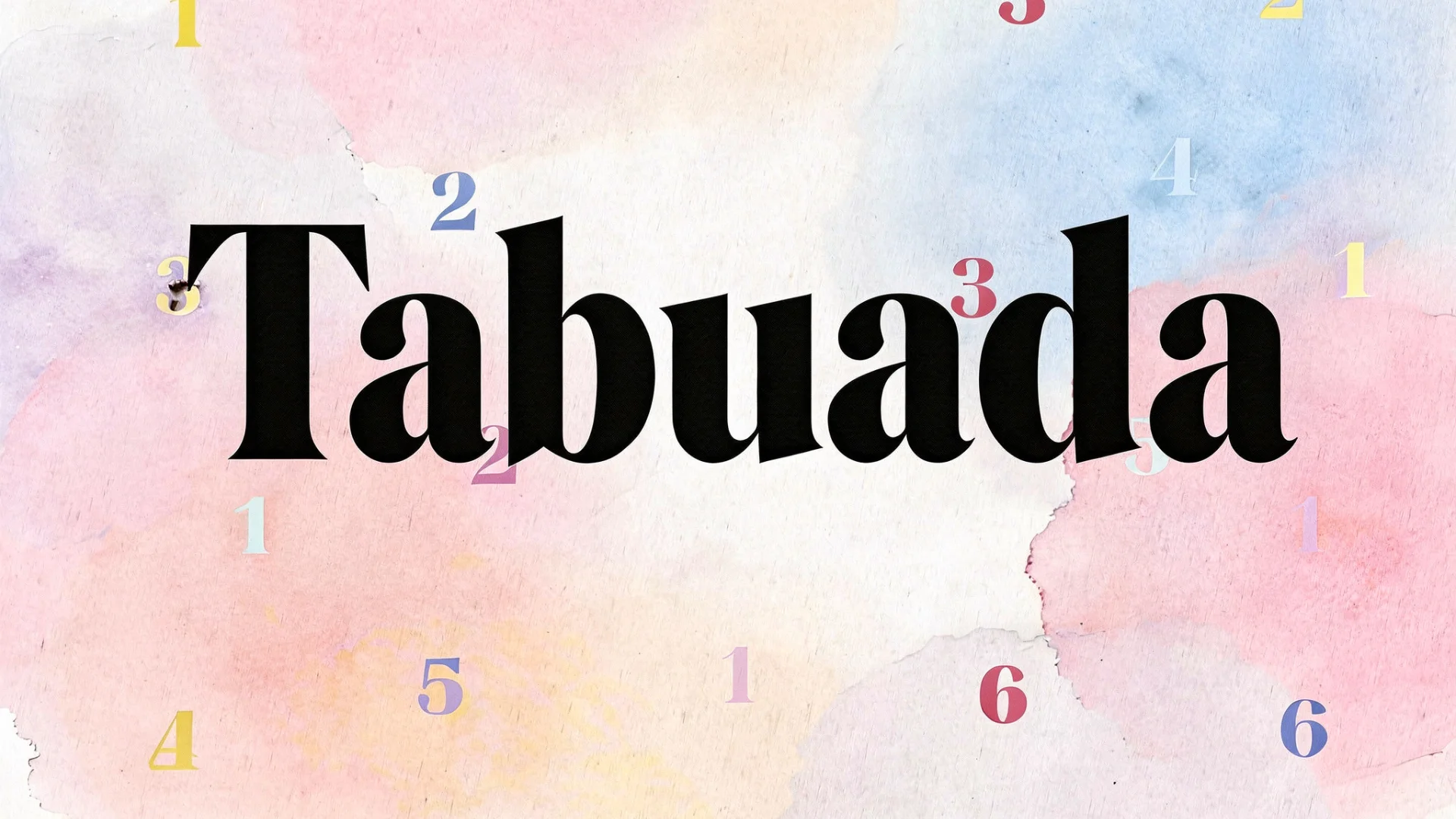 Tabuada para crianças (fichas divertidas e gratuitas)