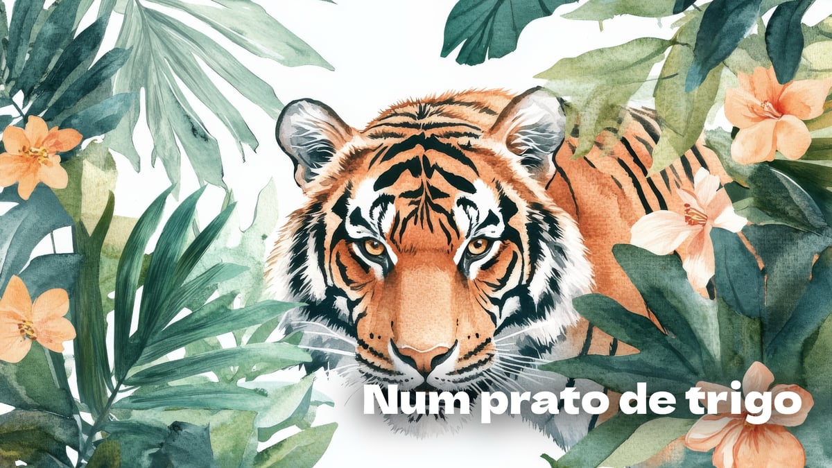 Num Prato de Trigo, trava-línguas