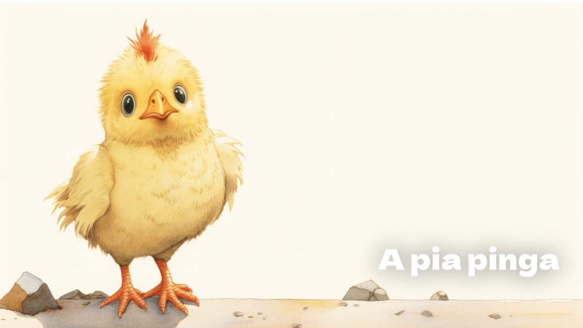 A Pia Pinga, trava-línguas