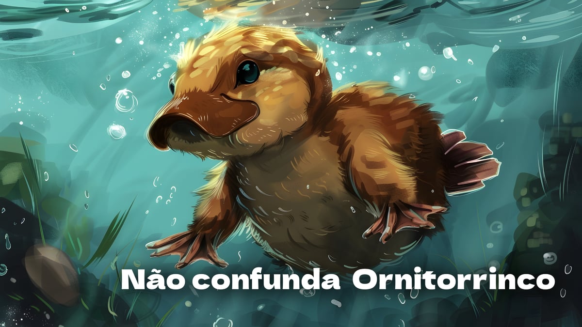 Não Confunda Ornitorrinco, trava-línguas