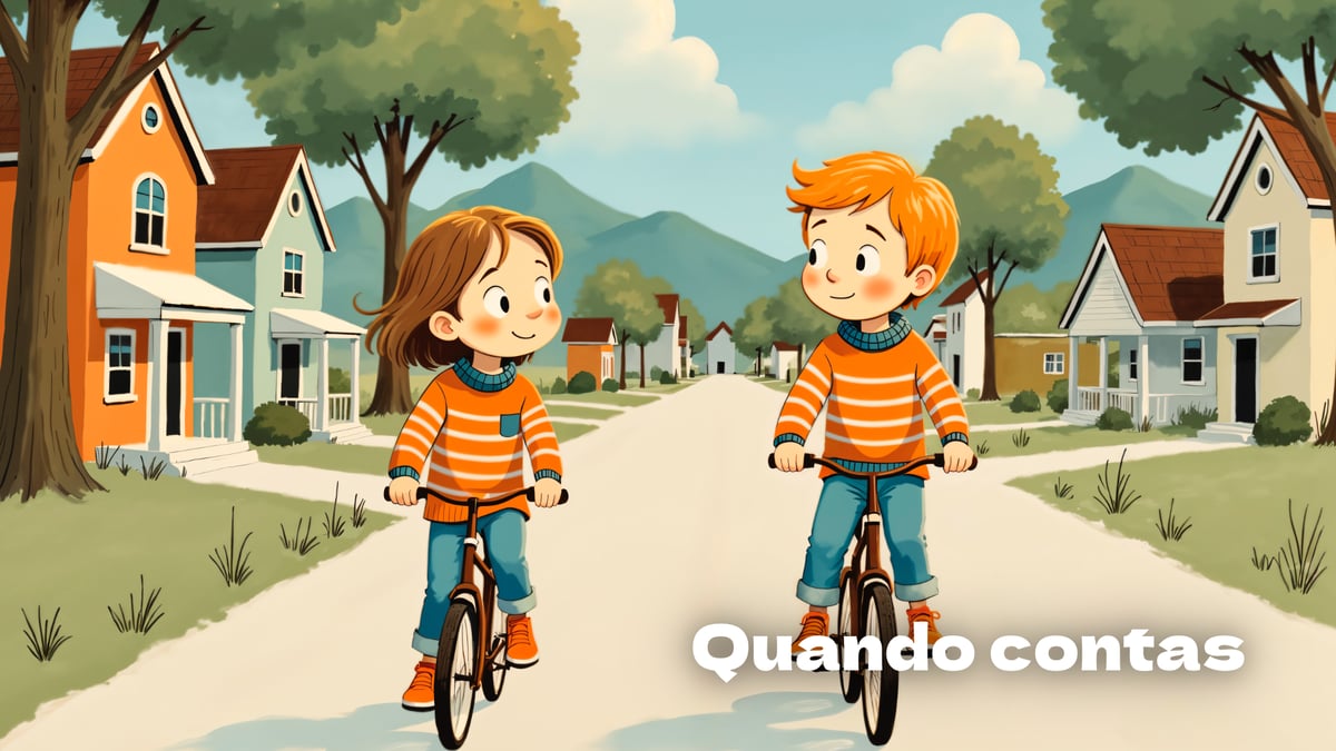 Quando contas contos, trava-línguas