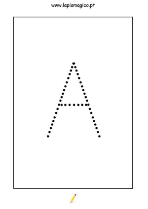 Letra A, ficha pdf nº2