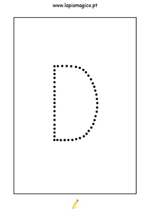 Letra D, ficha pdf nº2