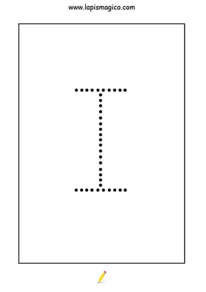 Letra I, ficha pdf nº2