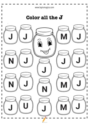 Letra J, ficha pdf nº4 Letra J, ficha pdf nº4