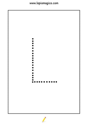Letra L, ficha pdf nº2