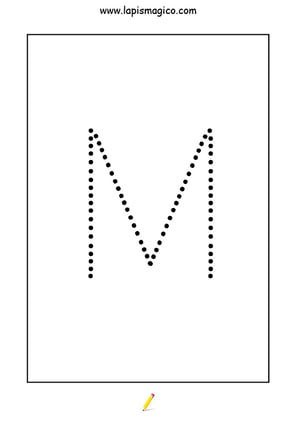 Letra M, ficha pdf nº2