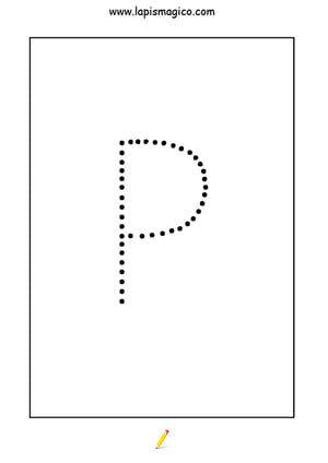 Letra P, ficha pdf nº2