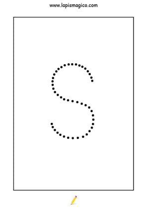 Letra S, ficha pdf nº2