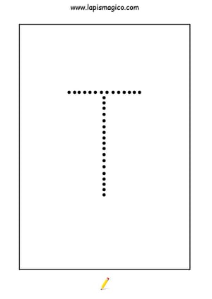 Letra T, ficha pdf nº2