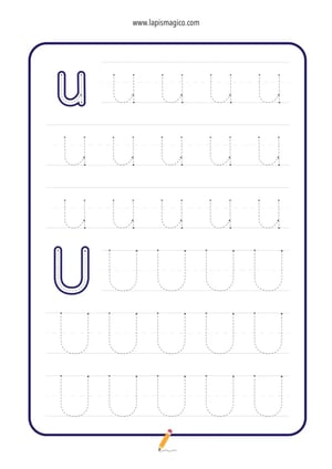 Letra U, ficha pdf nº7 Letra U, ficha pdf nº7