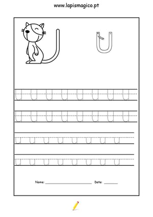 Letra U, ficha pdf nº1