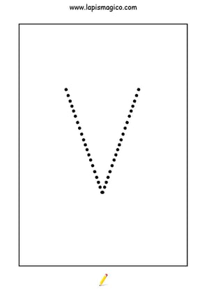 Letra V, ficha pdf nº2