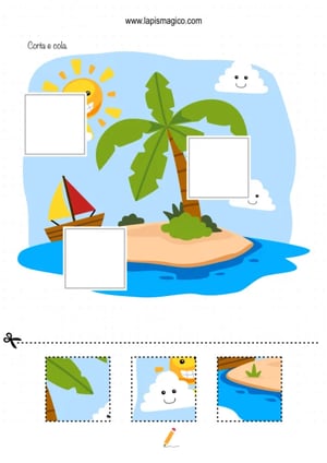 Atividades de Verão, ficha pdf nº2