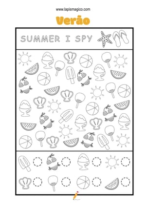 Atividades de Verão, ficha pdf nº6
