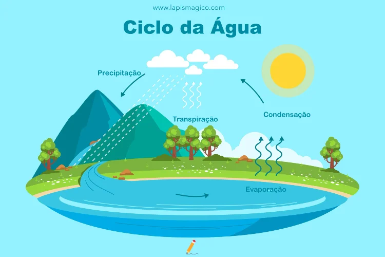 Ciclo da Água, ficha pdf nº1