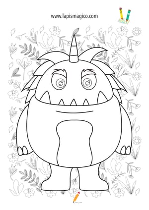 Desenhos de Halloween ou dia das Bruxas para colorir, ficha pdf nº7
