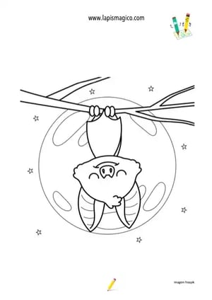 Desenhos de Halloween ou dia das Bruxas para colorir, ficha pdf nº2