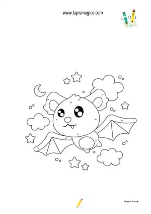 Desenhos de Halloween ou dia das Bruxas para colorir, ficha pdf nº1