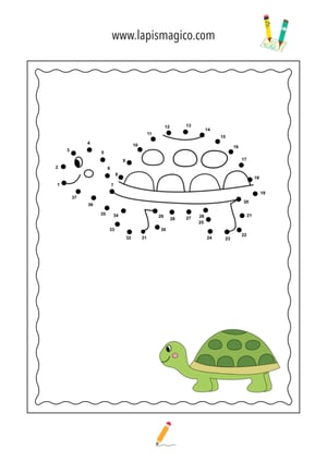 Desenhos de Tartarugas fofinhos para colorir, ficha pdf nº13