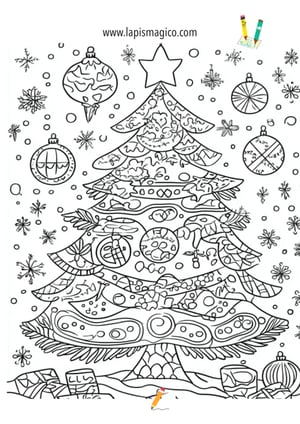 Desenhos de Natal para colorir, ficha pdf nº9