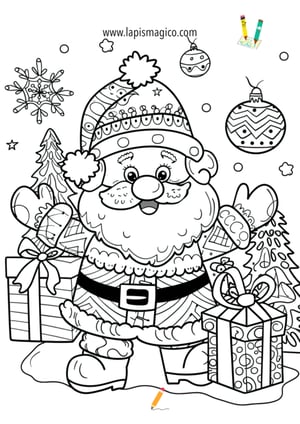 Desenhos de Natal para colorir, ficha pdf nº11