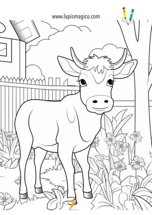 Desenhos de animais da quinta para colorir, ficha pdf nº13