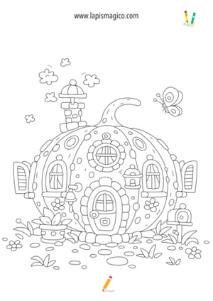 Desenhos de mundos imaginários para colorir, ficha pdf nº12