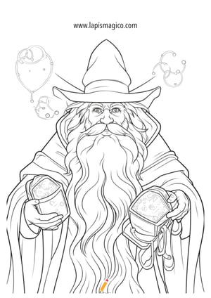 Desenhos de Harry Potter para colorir, ficha pdf nº2