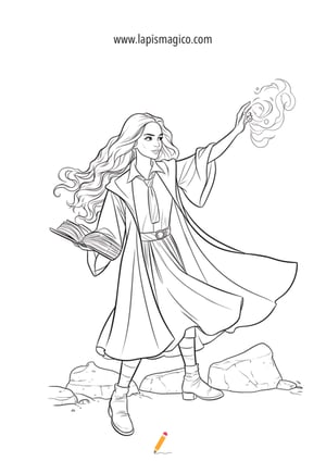 Desenhos de Harry Potter para colorir, ficha pdf nº9