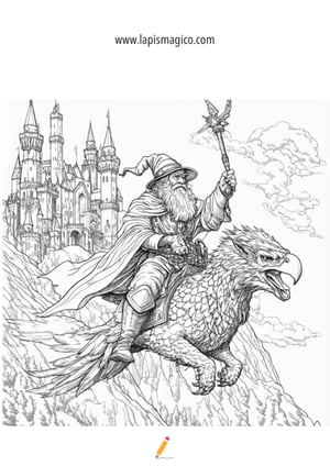 Desenhos de Harry Potter para colorir, ficha pdf nº18