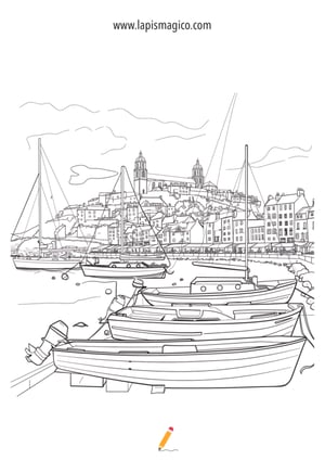 Desenhos de Portugal para colorir, ficha pdf nº3