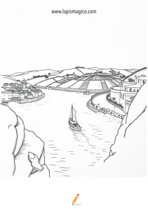 Desenhos de Portugal para colorir, ficha pdf nº10