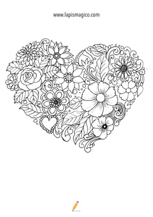 Desenhos de Dia dos Namorados para colorir, ficha pdf nº14