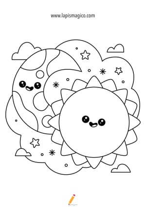 Desenhos de kawaii, ficha pdf nº12