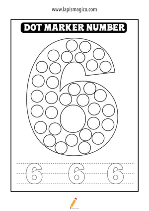 Desenhos de números para colorir, ficha pdf nº7