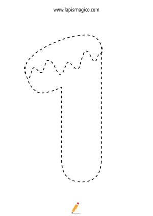 Desenhos de números para colorir, ficha pdf nº12