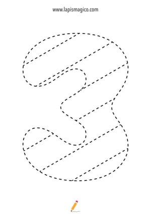 Desenhos de números para colorir, ficha pdf nº14